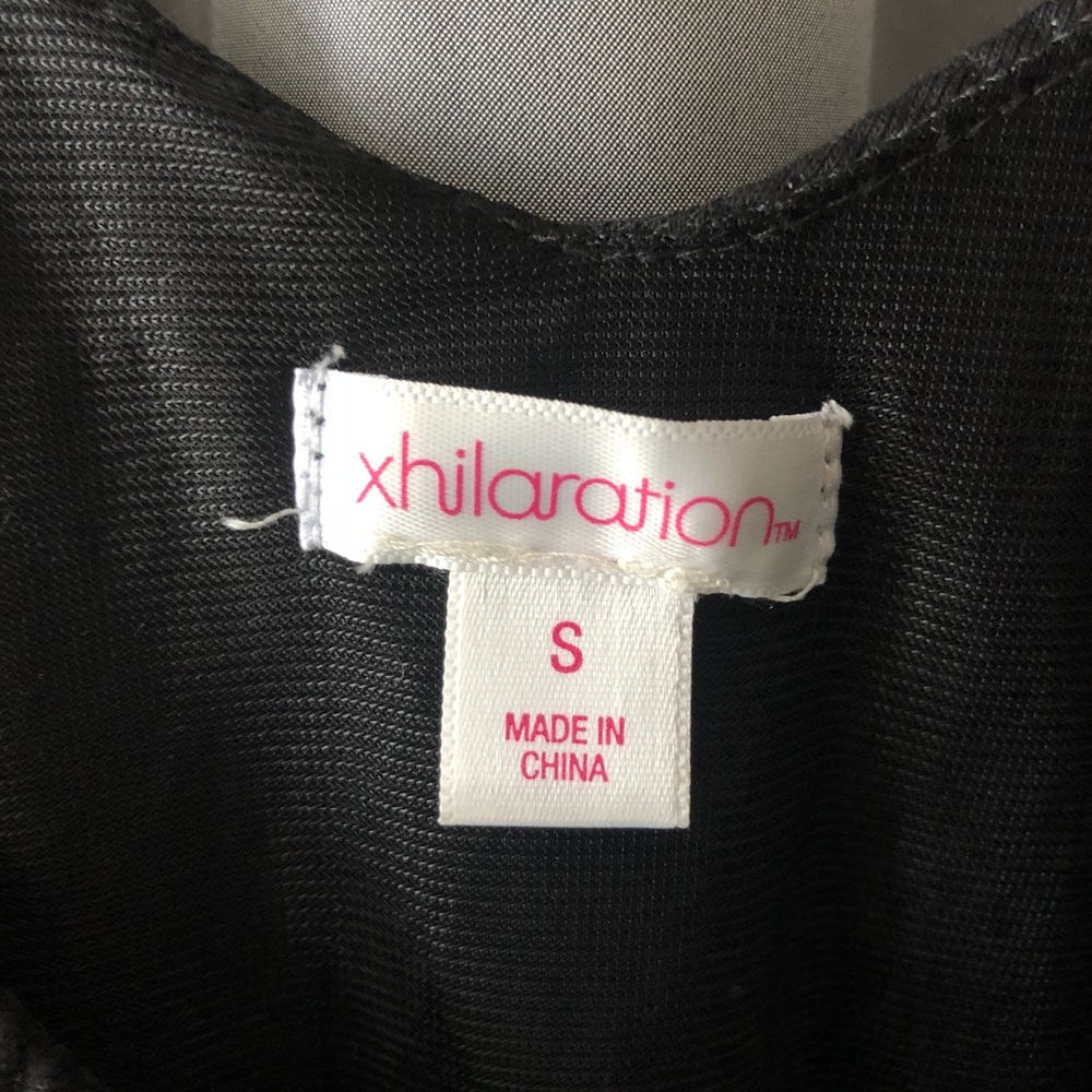 Black Ribbed Romper - Picture 3 of 3